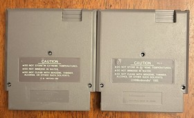 Top Gun y Top Gun 2 The Second Mission NES Nintendo Lote Probado Aut&eacute;ntico