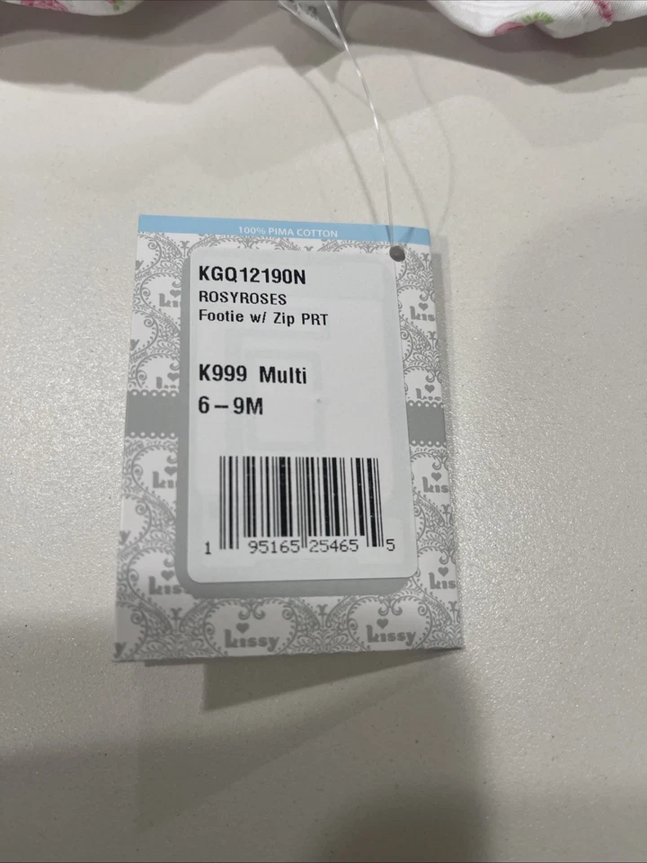 Calzado con cremallera con volantes rosas de jardín Kissy Kissy 6-9M Foto 3 de 3