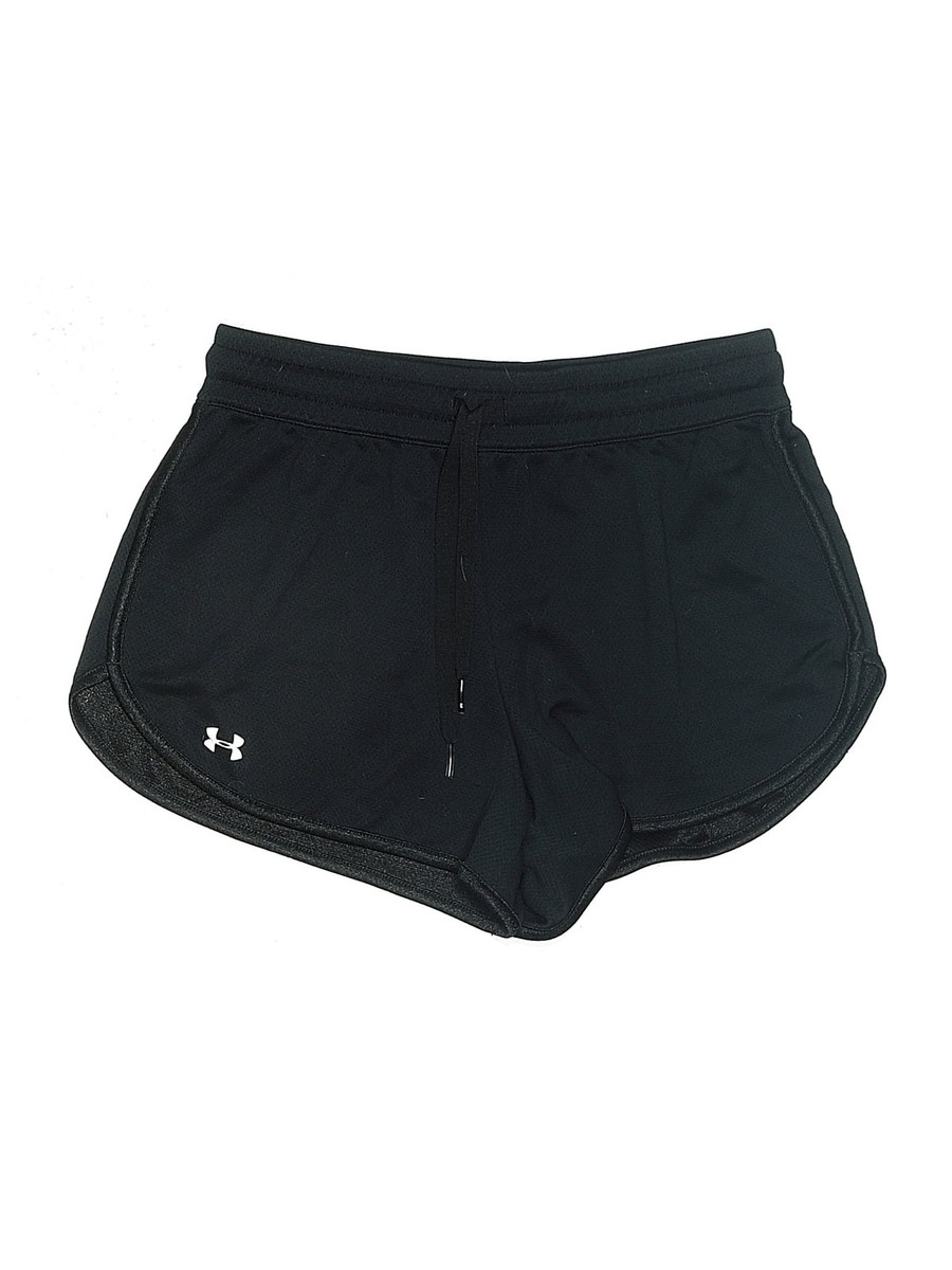 Under Armour Women Black Athletic Shorts XS