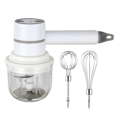 Leichter kabelloser Handmixer 370g USB wiederaufladbarer Eierschläger zum Backe
