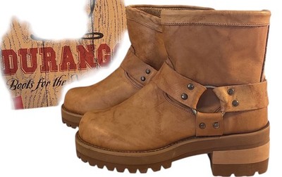 NEW Durango Short  Engineer Boots 7EE Men Brn Leather logger soles Harness Work