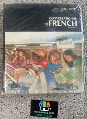 Atari 400/800 Conversational French Model CX4119 NEW