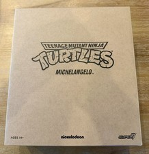 NEW Super7 Teenage Mutant Ninja Turtles Ultimates MICHELANGELO 7 Action Figure
