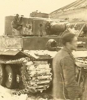 RARE! German Schwere Panzerabteilung 502 Pzkw.VI TIGER Panzer Tank in Winter