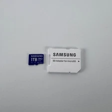 Samsung Pro Plus 1TB microSDXC Memory Card + Adapter (Up to 180 MB/s)