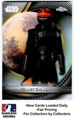 2025 Topps Star Wars Hyperspace #71 Fennec Shand Refractor The Mandalorian
