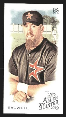 Jeff Bagwell 2019 Topps Allen & Ginter #31 Mini Houston Astros