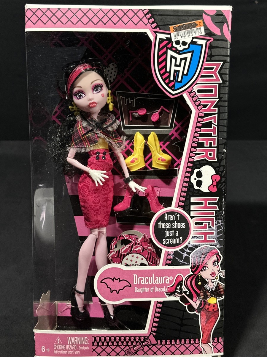 2013 Monster High I LOVE SHOES Draculaura BBR91 | eBay