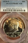 1970-S Kennedy Half Dollar PCGS PR68CAM Proof 50C Brilliant Cameo Contrast