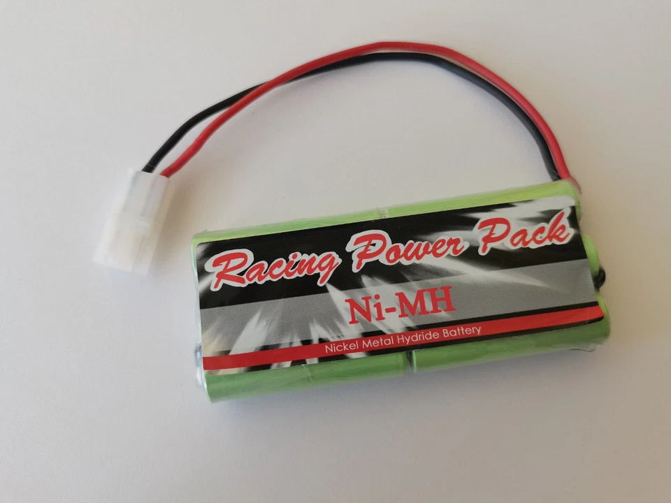 1x Flattop AA Empfänger Akku 7,2V  2300mAh Ni-MH mit Tamiya-Stecker F3x3    - Bild 1 von 1