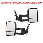 2X ELectric Extendable Towing Mirrors Fit for D-Max DMax 2012-2019