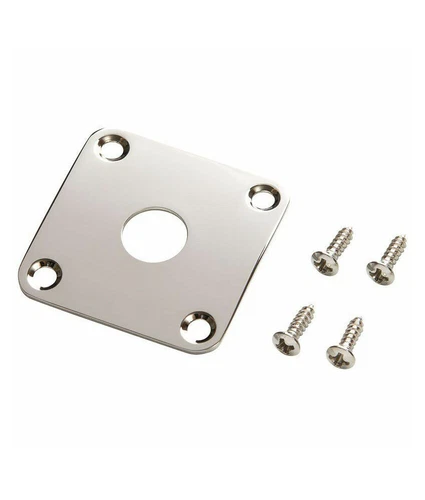 Gibson PRJP-040 Metal Jack Plate - Nickel
