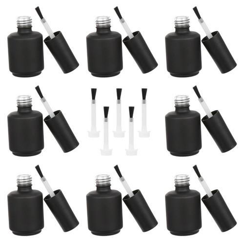 Refillable Nail Polish Bottle Nail Art Sample Bottle Round Nail Polish Bottle