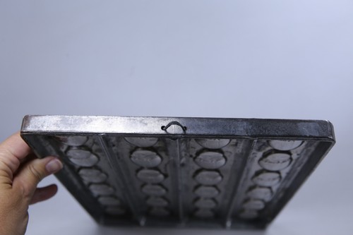 Metal Union Antique Chocolate Mold / Candy Mold Form Chick & Egg Easter - Picture 9 of 12