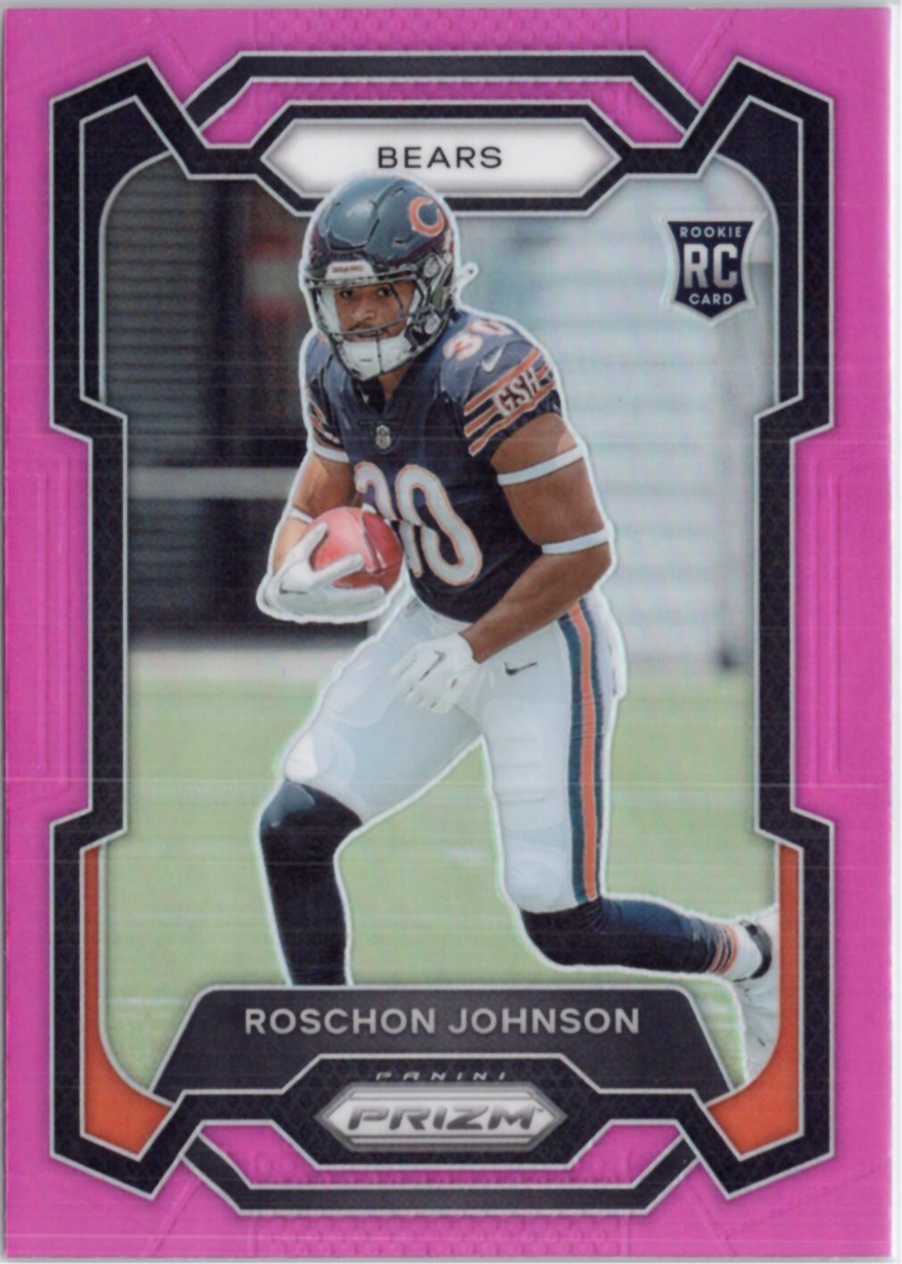 2023 Panini Prizm - Rookies Pink Prizm #314 Roschon Johnson (RC)
