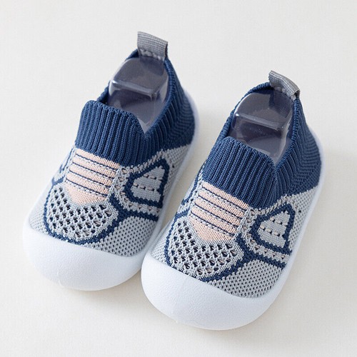 Kinder Lauflernschuhe Baby Krabbelschuhe Babyschuhe Rutschfest Hausschuhe Sommer - Bild 7 von 14