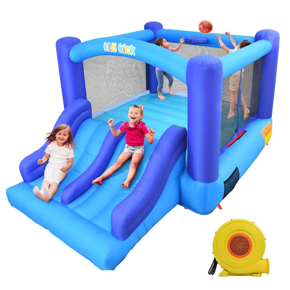 Bounce House for Kids Inflatable Bouncer House with Blower & Slide