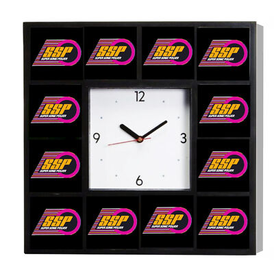 Advertising Kenner SSP Race Cars Promo Clock 10.5''. Not $65