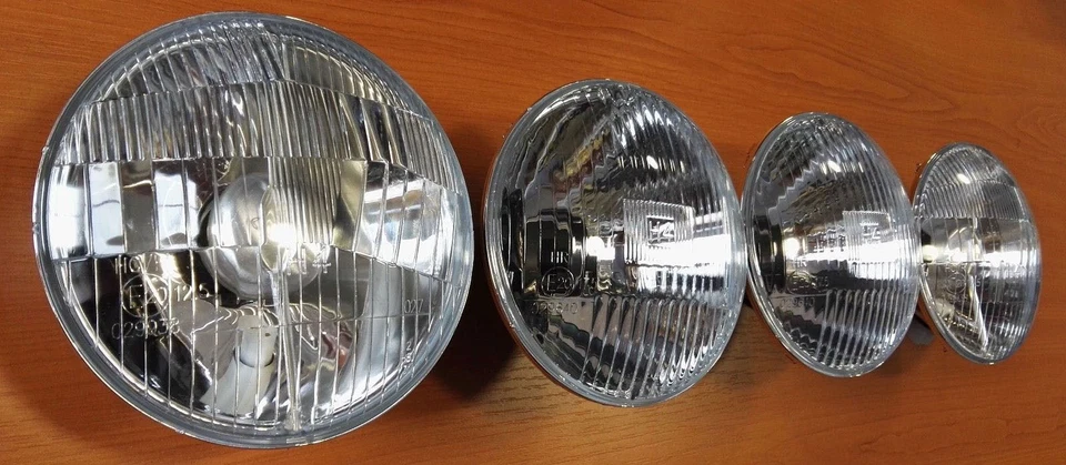 Juego de faros delanteros nuevos para Mercedes Benz SL SLC R107 C107 W107 de EE. UU. a la UE - Imagen 4 de 4