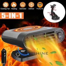 Calentador Carro Portatil Para De Coche Calentones Electrico Purificar El Aire
