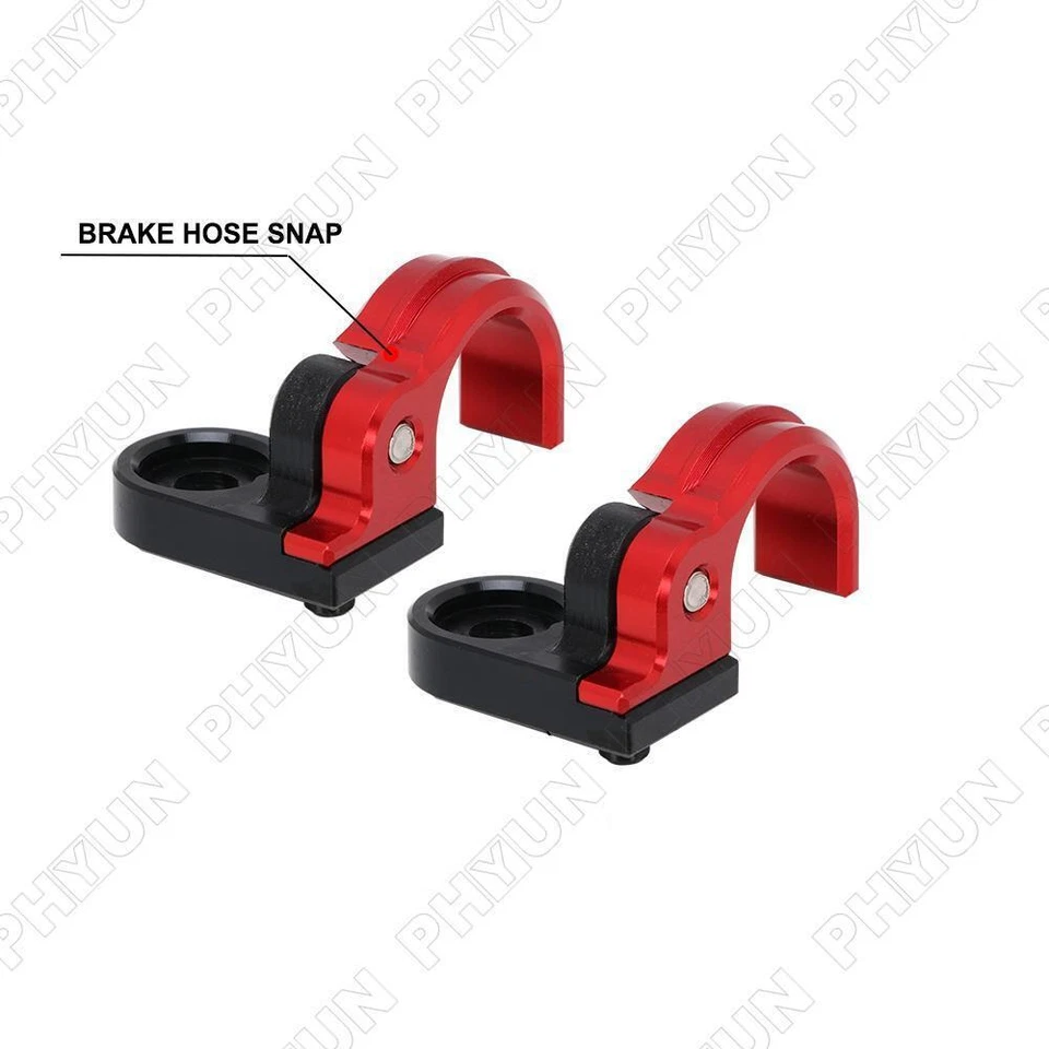 2xRear Brake Line Clamp Holder For HODNA CRF230L CRF230M CRF250L TRX400EX CB300F - Изображение 2 из 4