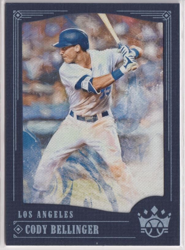 2018 Diamond Kings Blue Frame #82 Cody Bellinger