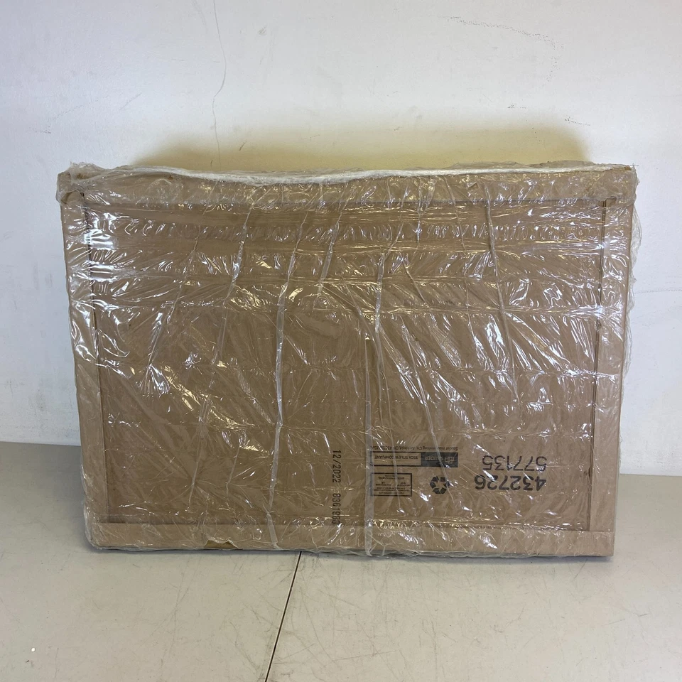 Escritorio Ejecutivo Sauder 65.118" Panel Abatible Cajones Madera Interior Roble Glaciar Foto 2 de 4