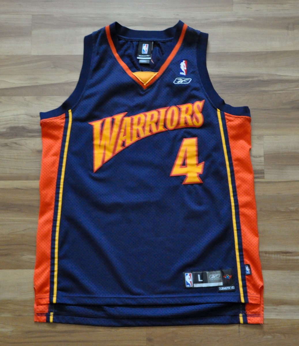 Derek Fisher Golden State Warriors Reebok Jersey Swingman NBA Sewn