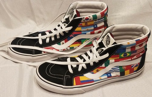 vans flag shoes