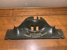 Oliver No. 9 Typewriter Standard Visible Writer Front Face Part thumbnail