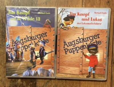 2x Augsburger Puppenkiste DVD: Jim Knopf und die Wilde 13 Lukas - NEU
