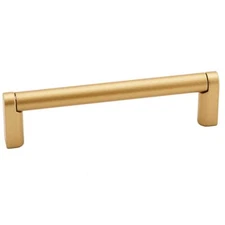 Alno A2804-35-CHP Alta Moda 3 1/2" Pull Smooth Bar Champange