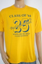 Vintage Jerzees Class Of 64 Buccaneer Bash Reunion T-Shirt XL Made In USA Tee