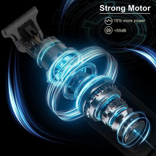 Cortapelos profesional para hombre afeitadora recortadora máquina inalámbrica barba eléctrica - Imagen 8 de 9