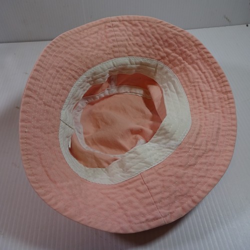 Urban Outfitters coral Bucket Hat 100% Cotton UO-76 Label 126081 - Picture 6 of 7