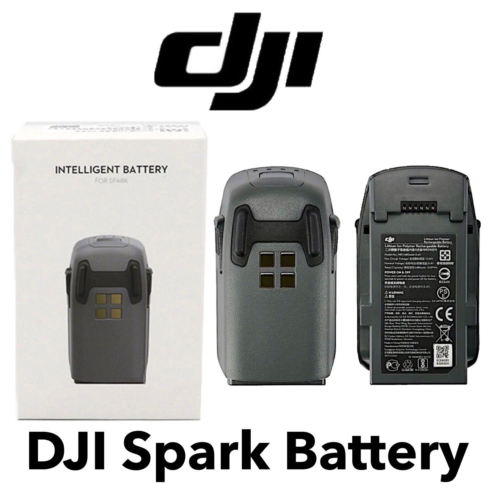 DJI Spark Drone Intelligent Flight Battery NEW In Retail Box. 1 Battery