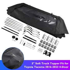 5ft Soft Truck Topper Fit for Toyota Tacoma 2016-2023 4-Door
