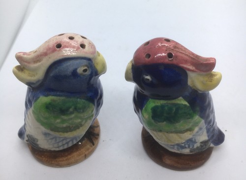 Vintage Parrot Salt & Pepper Shakers made in Japan D | eBay