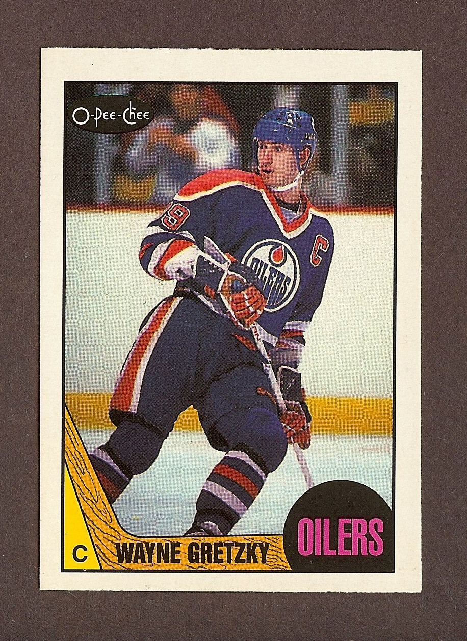 1987-88 O-Pee-Chee Hockey Wayne Gretzky #53 Center HOF Stanley Cup GOAT