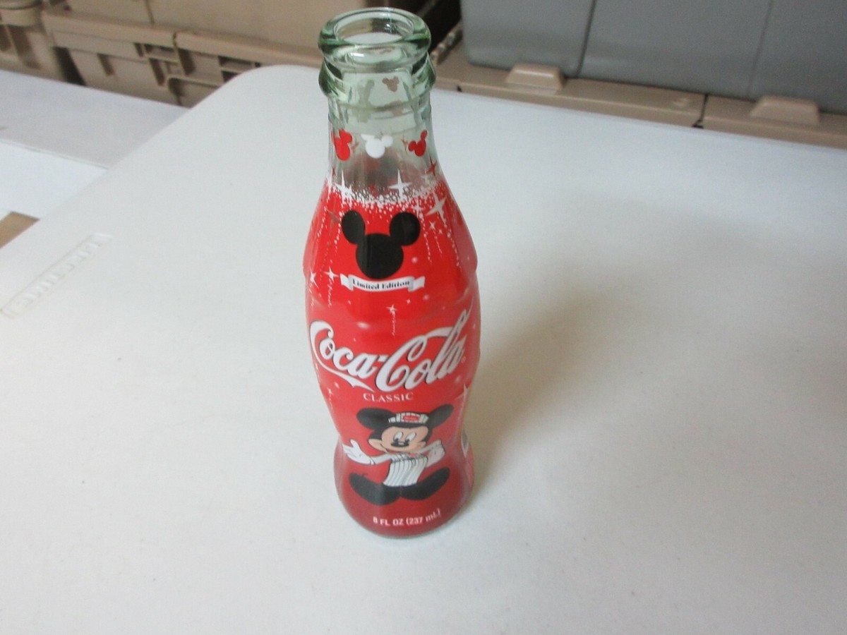 Disney , Mickey Mouse , Celebrates 75 Years , Coca Cola Bottle , 8