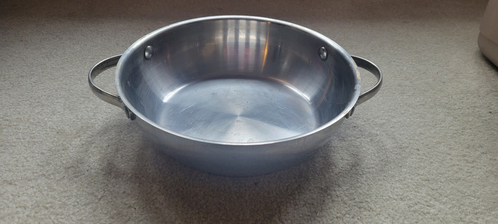 Princess House 2 qt Round Oven Casserole Dish Stainless Steel Sauce Pan
