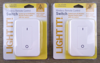 Fulcrum Light It Wireless Replacement Switch Parts White 1 PK 