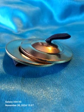 Pair of Finger Cymbals by Trophy Music, Heavy-duty Brass, 3709