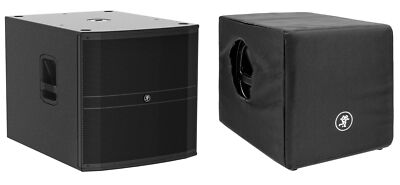 Mackie DRM18S-P 18'' 2000 Watt Pro Passive Live Sound DJ PA Subwoofer Sub+Cover