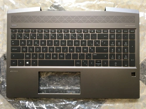 Genuine HP top cover with keyboard backlit AZERTY BE L25111-A41 for ZBook 15v G5