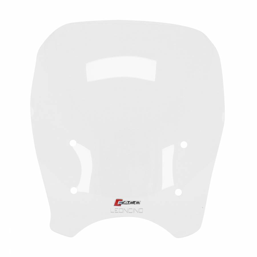 Bulle saute-vent Benelli Leoncino 500 transparente contre la fatigue et le vent