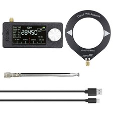 SI4732 Portable Radio 0.5-108MHz LSB USB AM FM Mini Pocket Radio with 2 Antenna