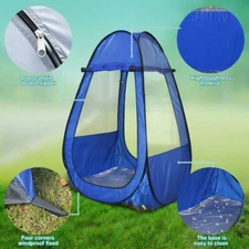 Portable Outdoor Single Pop-up Tent All-Weather Watching Sports Camping Tent US