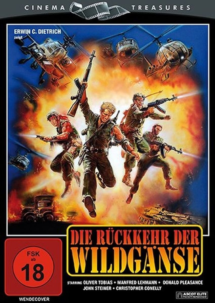 Die Rückkehr der Wildgänse (Cinema Treasures) (DVD) John Steiner Manfred Lehmann
