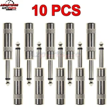 10,1/4 TS 9male audio speaker guitar cable connector plug JACK